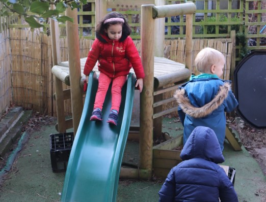Children at Clifton Street Preschool Swindon