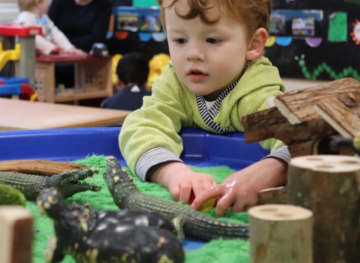 Children at Clifton Street Preschool Swindon